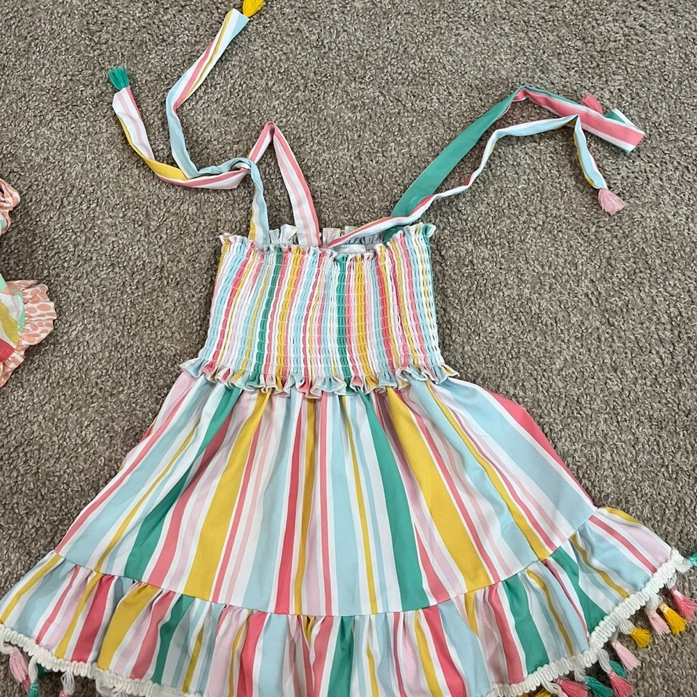 Colorful Striped Sundress